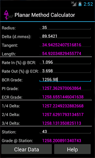 Planar Method Calculator