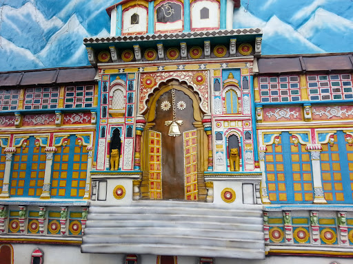 A Temple on Wall 