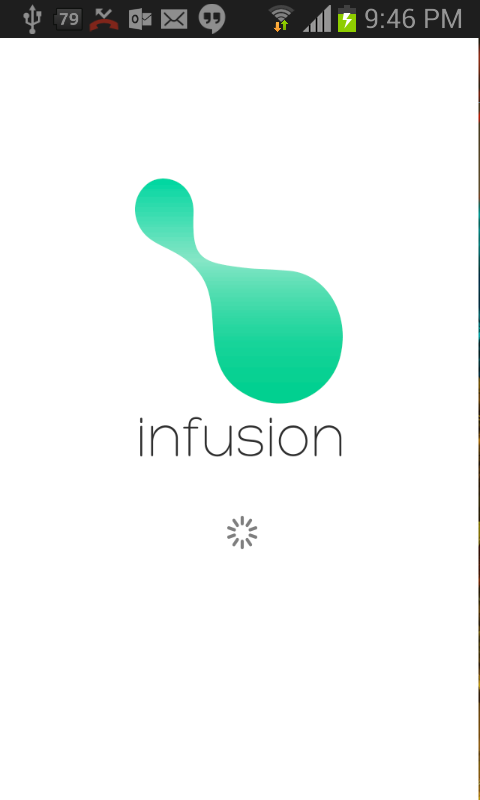 Android application Infusion Pro screenshort