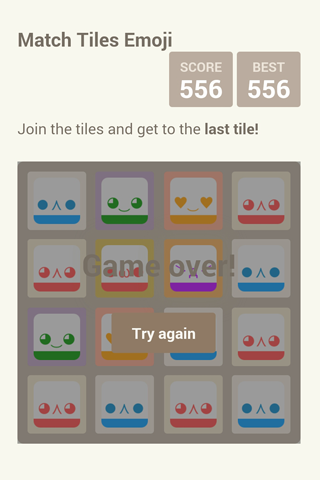 Match Tiles Emoji Screen 2