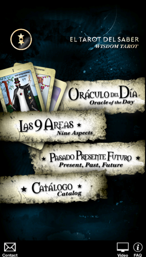 Android application Wisdom Tarot screenshort