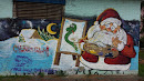 Santa Claus Graffity 
