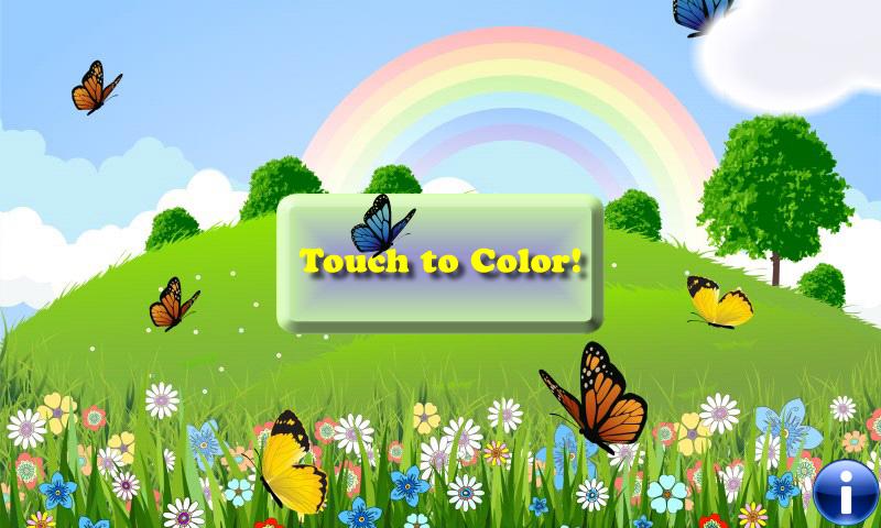 Android application Coloring Book: Butterfly! FREE screenshort