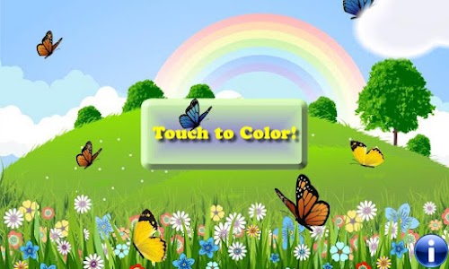 Android application Coloring Book: Butterfly! FREE screenshort