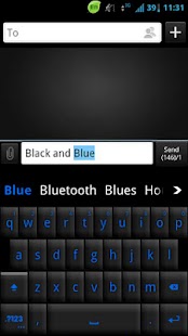 How to mod GO Keyboard Black Blue Theme lastet apk for pc