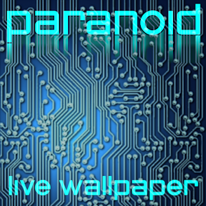 Circuit Board Live WP blue 3d logo