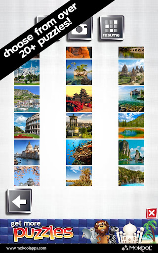Most Beautiful Places Puzzles