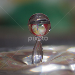 by Dipak Marfatia - Abstract Water Drops & Splashes