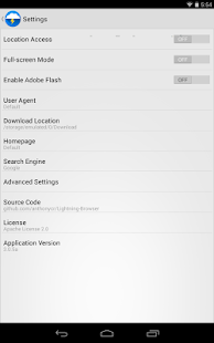 Lightning Browser + - screenshot thumbnail