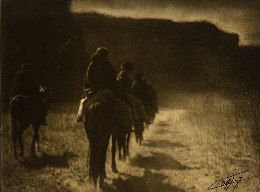 The Vanishing Race (Navajo) - Edward Sheriff Curtis — Google Arts & Culture