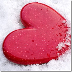 cuore in ghiaccio