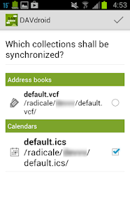 DAVdroid – CalDAV/CardDAV Sync - screenshot thumbnail