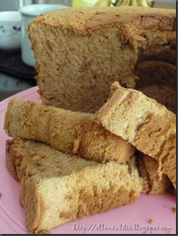 chiffon cake coklat