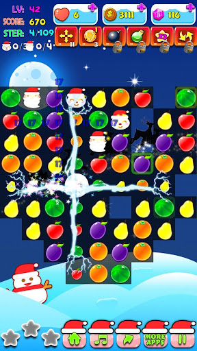 Christmas Fruit Clash