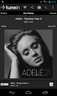 TuneIn Radio - screenshot thumbnail