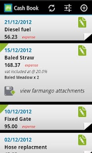 Cash Book Screenshots 1