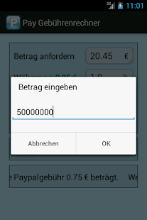 Pay Gebührenrechner Screenshots 1