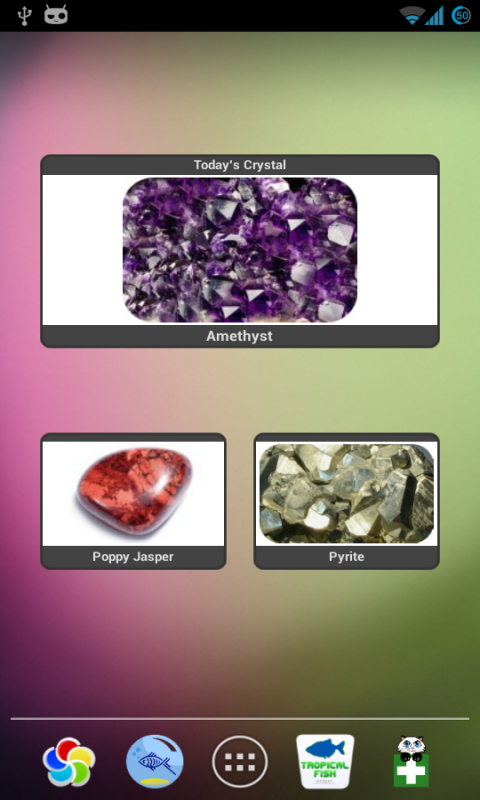 Crystal Widget Screen 2