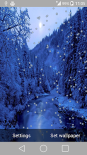 Lastest Winter SnowFall Live Wallpaper APK