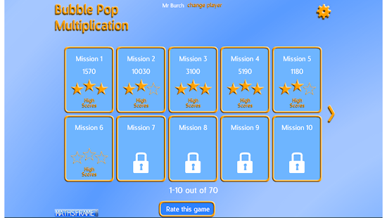 Bubble Pop Multiplication Screenshots 3