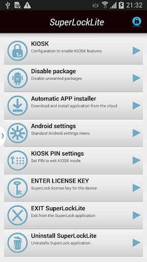 SuperLockLite Secure Kiosk