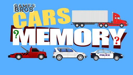 Cars Memory Matching for Kids