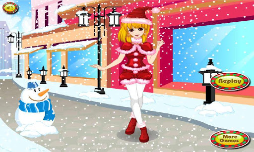 Christmas Romantic Dressup