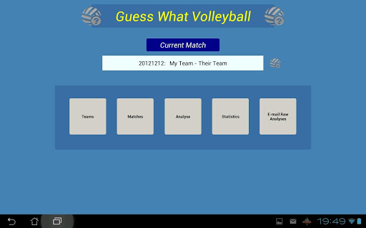 Guess What Volleyball Stats