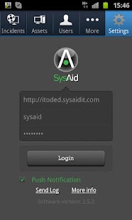 SysAid Helpdesk App