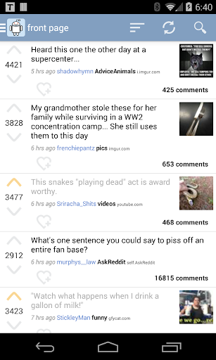 redditDroid for reddit