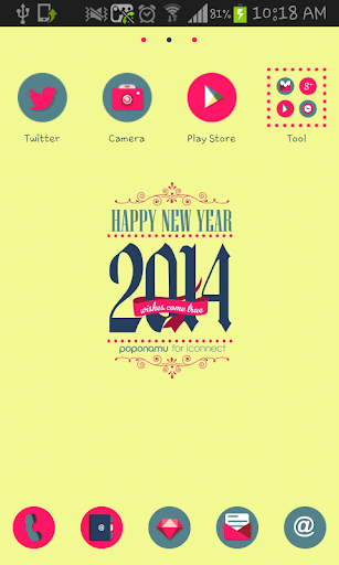 Happy NewYear go launcher