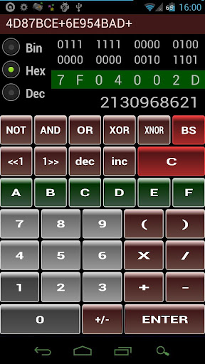 Hex Bin Dec Calculator Free