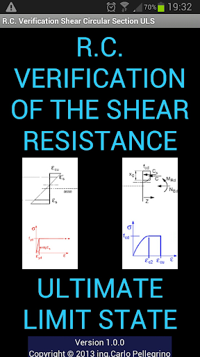 RC Verif. Shear Circular.Sect.