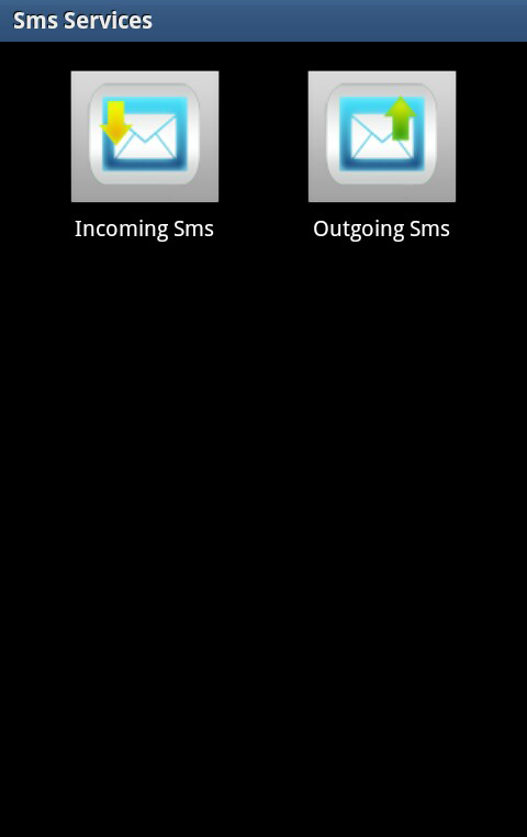 SMS Relay Service Screen 2