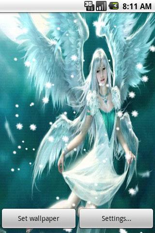 3D Angel Live Wallpaper