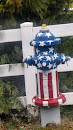 Patriotic Fire Hydrant