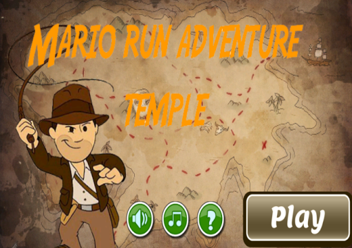 Mario run adventure temple