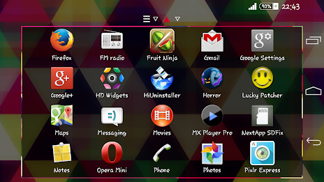 Triangles Xperien Theme poster 10