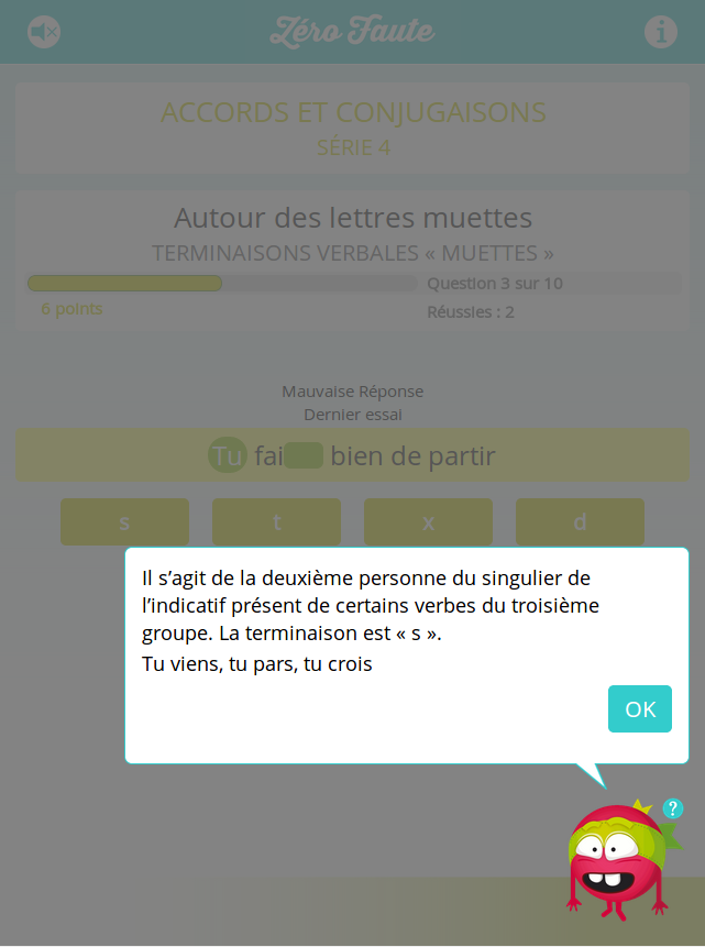 Zéro Faute en Orthographe Screen 3