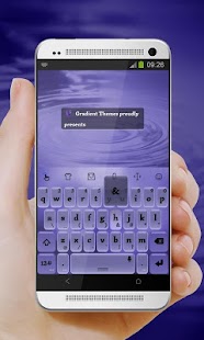 Blurry Purple TouchPal Theme Screenshots 11