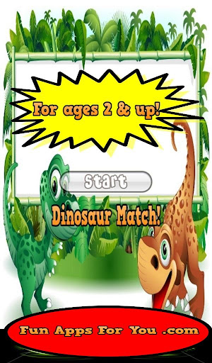 Dinosaur Matching Game