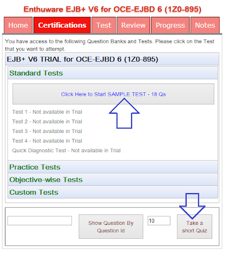 【免費教育App】OCE EJB SCBCD OCBCD Questions-APP點子