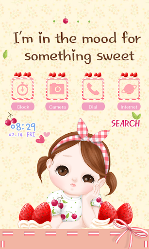 CUKI Themes Sweet girl