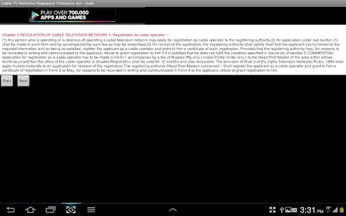 免費下載書籍APP|Cable TV Regulation Act- India app開箱文|APP開箱王