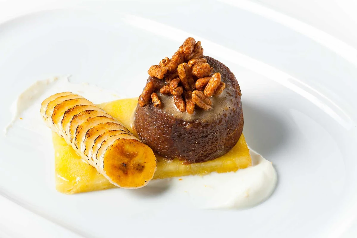 2013_Mar22-A_SPE_CelebrityCruises_8408 - A dish prepared in Celebrity Cruises's Main Restaurant.