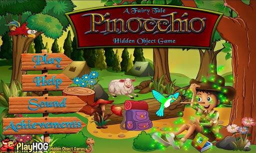 Pinocchio - Free Hidden Object