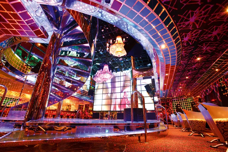 Cut a rug at Costa Pacifica's disco.