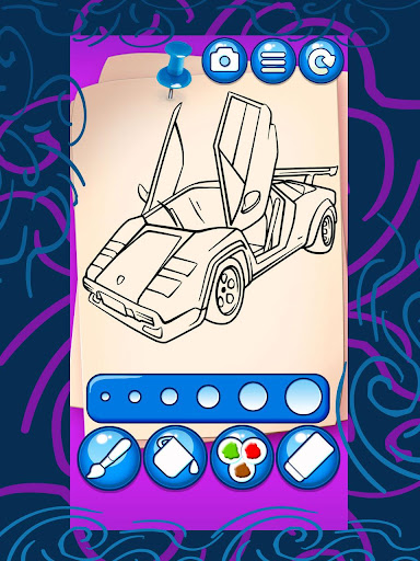 【免費家庭片App】Racing Cars Coloring-APP點子