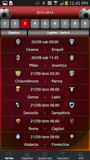 Serie A Calcio