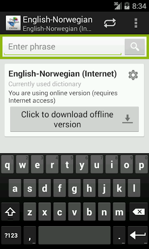 English-Norwegian Dictionary
